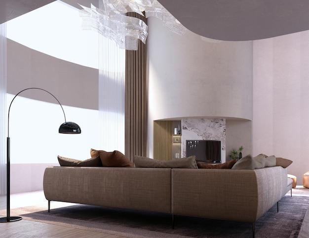 Модный итальянский интерьер квартиры в современном стиле